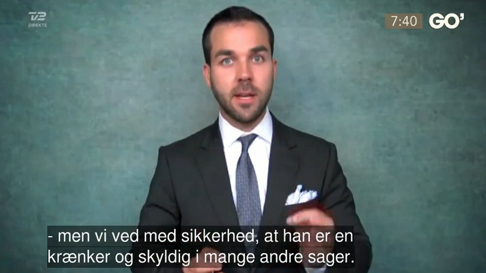 Interview Danman Go Morgan April 2022 Interview Denmark TV